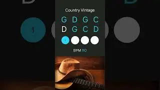 ⬆︎ Full Backing Track ⬆︎ Country Vintage Easy Play Along #guitarbackingtrack #music #piano