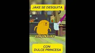 JAKE INSULTA A LA DULCE PRINCESA ,ES UNA DA&Ntilde;ADA #shorts #horadeaventura #adventuretime