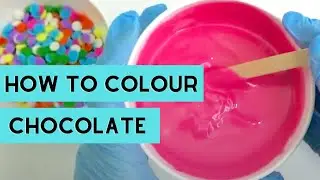 How To Colour White Chocolate l Oil Based Food Colours