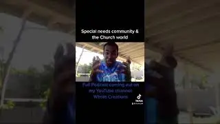 Special needs community and Church world