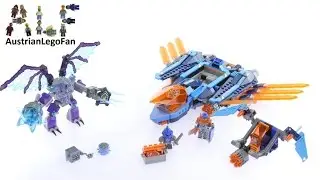 Lego Nexo Knights 70351 Clay&acute;s Falcon Fighter Blaster - Lego Speed Build Review