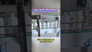 Liquor Bottle Filling Machine #assemblymachine #machine #automatedsolutions #assemblymachines