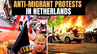 LIVE:  Violent Anti-Migrant Protests Erupt in The Hague Ahead of Elections | Netherlands