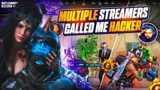 OP Black Playing Faster Than H@CKERS 🤯 Intense Solo vs Squad Top 20 Conqueror Rank Push Lobby l BGMI