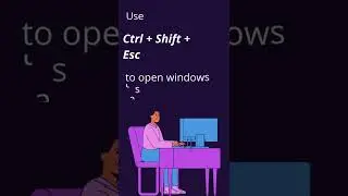 How to access windows task manager..