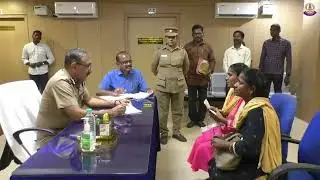 Commissioner of Police of GCP received the Grievance petitions from General Public and Police.
