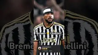 Bremer 🤝 Chiellini = Warriors 😤⚔️ #juve #soccer
