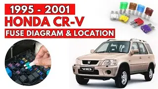 Схемы и расположение блоков предохранителей Honda CR-V (1995&ndash;2001)