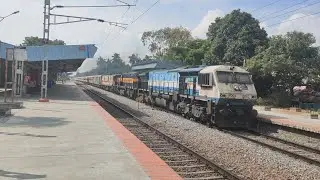 UBL wdg4 twins[12053+12080] & Lallaguda Wap7[39137] with 18111