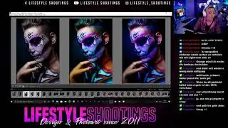 💕Sugar Skull Farblook Entwicklung💕