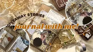 small business - cerita giveaway - journal with me ASMR