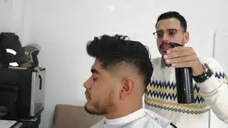 Técnica  de tijera para cortar pelo para principiantes cabello chino crespo o rebelde