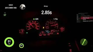 Bmw 440i Stage 2 1/4th mile