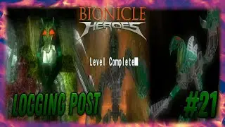 Bionicle Heroes #21 We In The Jungle Baby (Zaktan, Logging Post)