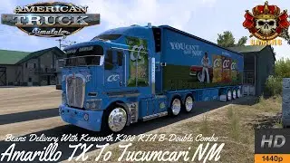 Beans Delivery - Amarillo To Tucumcari - American Truck Simulator - CC's Corn Chips Combo #ats #2024