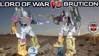 Comparison: Magic Square Toys Lord of War VS Zeta Toys Bruticon (AKA G1 Bruticus)