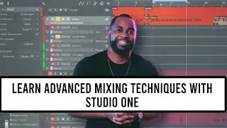 Webinar: Live Mixing Session with Studio One 6/8/21