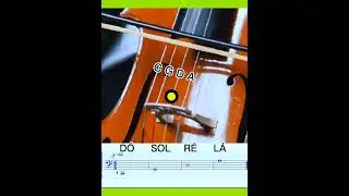 🔴Cello Tuner C(d&oacute;) G(sol) D(r&eacute;) A(l&aacute;) [440HZ Standard]