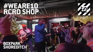RECAP: RCRD Shop at BOXPARK Shoreditch #WeAre10