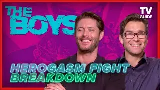 THE BOYS' Cast Breaks Down Herogasm's Big Supe Battle | Jensen Ackles, Antony Starr, Karl Urban
