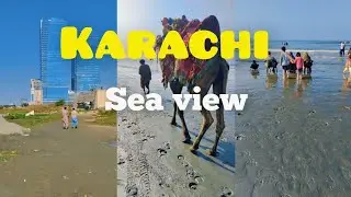 Sea view karachi//Clifton Beach of karachi//Tour & vlog