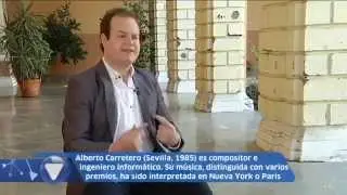 Reportaje Alberto Carretero (compositor) en Ideas Al Sur (Canal Sur)