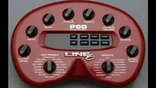 Line 6 Pod, Digitech RP355, Behringer V-amp 3, Marshall JCM800 Comparison