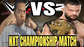 🔥🔥 Katrell Martin Vs Finn Balor For The WWE NXT Championship! - WWE 2K22 MyRise Gameplay #14