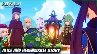 Alice and the Hexenzirkel Story | Windblume Festival 3.5 Genshin Impact