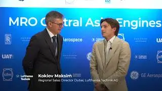 Koklov Maksim &mdash; Interview &mdash; MRO Central Asia: Engines 2025