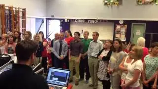 Cor Staff Ysgol Gynradd Gymraeg Garth Olwg