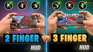 Free fire custom HUD settings tamil 🔥 || Best [2 finger  3 finger] custom HUD || Free fire setting