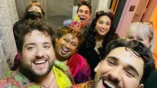 Backstage at Aladdin