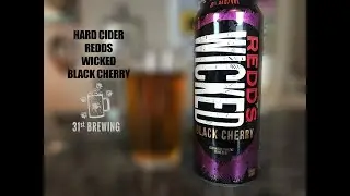 Redd's Wicked Black Cherry Hard Cider Review