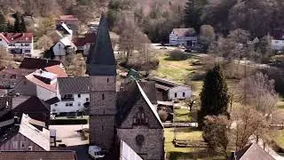 Die Klosterkirche von Wiesenfeld - The monastery church of Wiesenfeld -