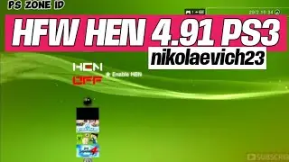 UPDATE HFW HEN 4.91 PS3