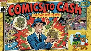 Comics To Cash With Ron's Comic Closet an Online Comic Book Shop