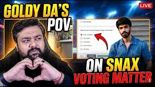 Goldy Da Explained on Snax Voting Matter & Hate Towards Snax