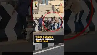 Phone snatching in broad daylight on Salem flyover caught on camera | #shorts