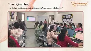 Quarterly Success Metrics | Vidyalaya School Software in Action