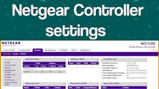 Netgear Controller WC7600 overview in hindi #netgear #access point #wireless