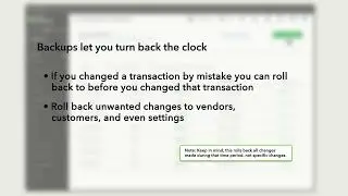 New 2025 QuickBooks Online Tutorial - How to back up and restore your data