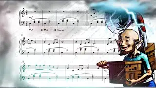 Song of Storms - The Legend of Zelda (Easy Piano Tutorial)