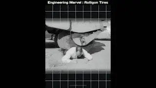 Engineering Marvel : Rolligon Tires ⚡ #facts #science #interestingfacts