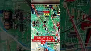 Toshiba VRF Pd Pre. Check by Odu#hvactechnician #engeenering #motivationalvideo #lifeisbutadream