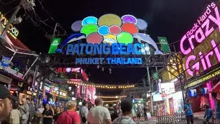 From Calm to Chaos 😱 Patong Beach & Bangla Road Thailand 🇹🇭Day vs Night 🔥