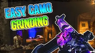 BEST Camo Grinding Strategy on Die Maschine - FAST Camos/Weapon XP (Cold War Zombies)