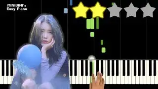 IU (아이유) - Love Poem (러브 포엠) 《Piano Tutorial》 ★★☆☆☆ [Sheet]