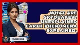 What Are Skyquakes? Unexplained Earth Phenomena Explained. - Strange Science HQ