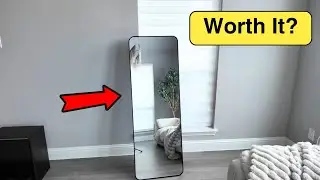 Watch Before Buying - 57x20 Door Hanging Full Length Mirror